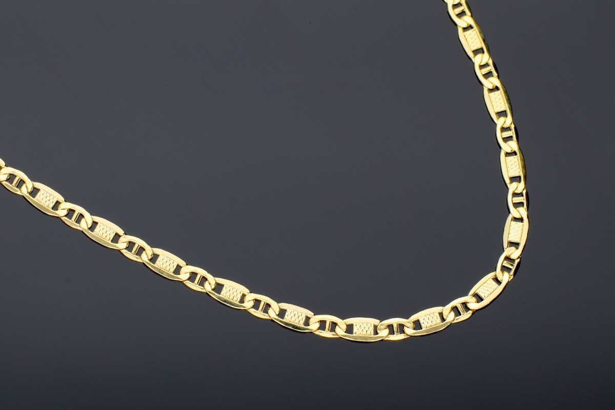 Bijuterii aur online - Lantisor unisex din aur 14K galben